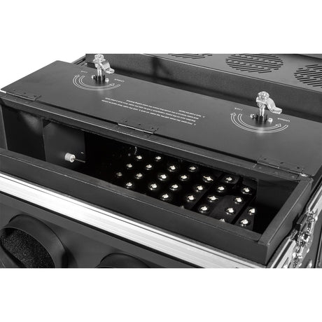beamZ LF6000 Professionele Low Fog Machine – Ultrasoon, Dubbele Output & Flightcase