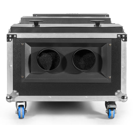 beamZ LF6000 Professionele Low Fog Machine – Ultrasoon, Dubbele Output & Flightcase