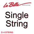 La Bella L-854 D-4 snaar, golden alloy wound