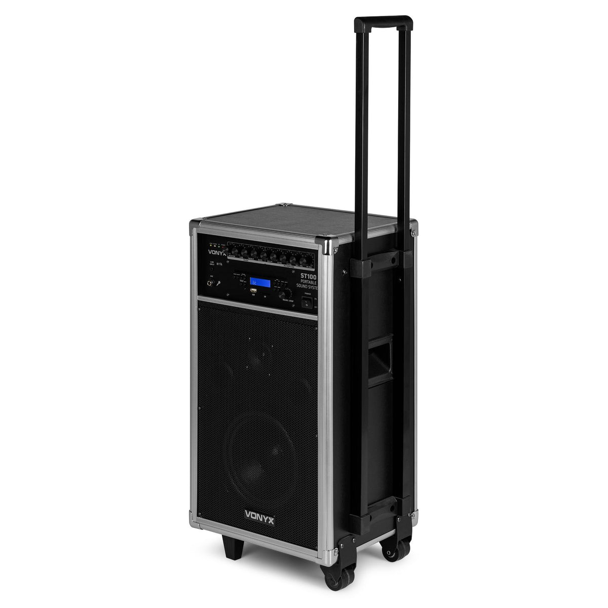 Vonyx ST100 MK2 Draagbaar geluidssysteem 8" BT/CD/MP3/UHF
