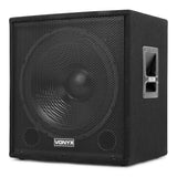 VONYX VX1218BT 1200W 2.1 Actieve Speakerset met 18 inch Subwoofer, Bluetooth 5.3 en 12 inch Satellieten