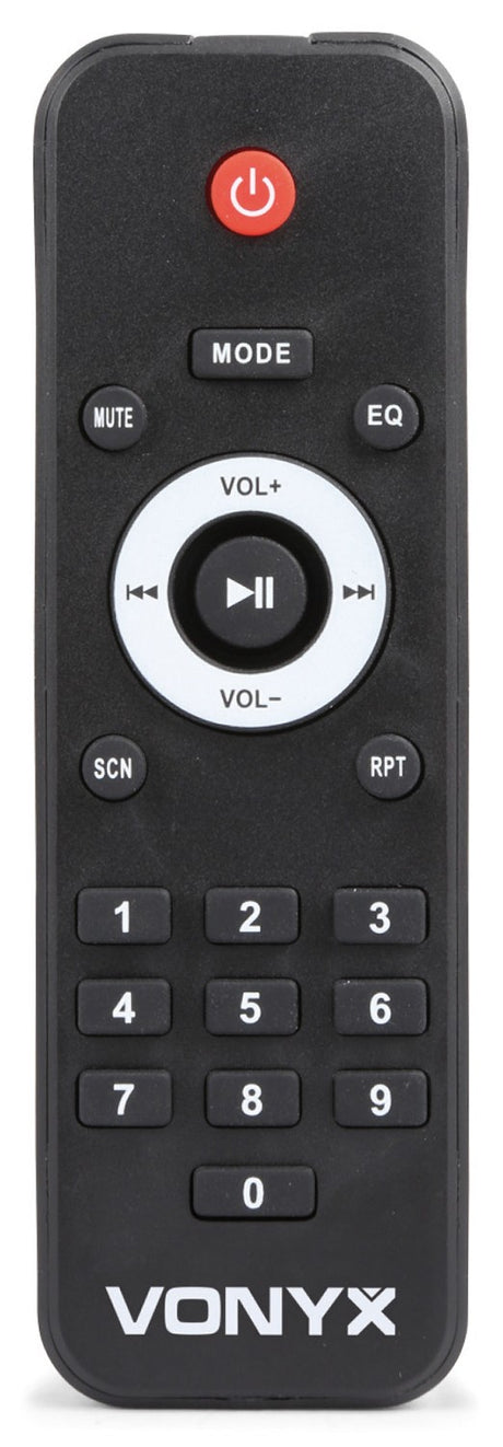 VONYX PSS302 Draagbare 300W Geluidsset met 10 inch Speakers, Bluetooth en 8-Kanaals Mixer