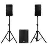 VONYX VX915 Compact 2.1 Line Array Set 1400W met 15 inch Subwoofer, DSP en Bluetooth 5.0