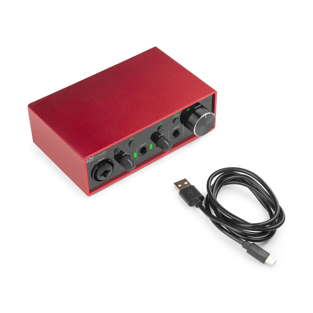 Power Dynamics PDX11 PDX Series USB Audio Interface - 24 bit 192 kHz
