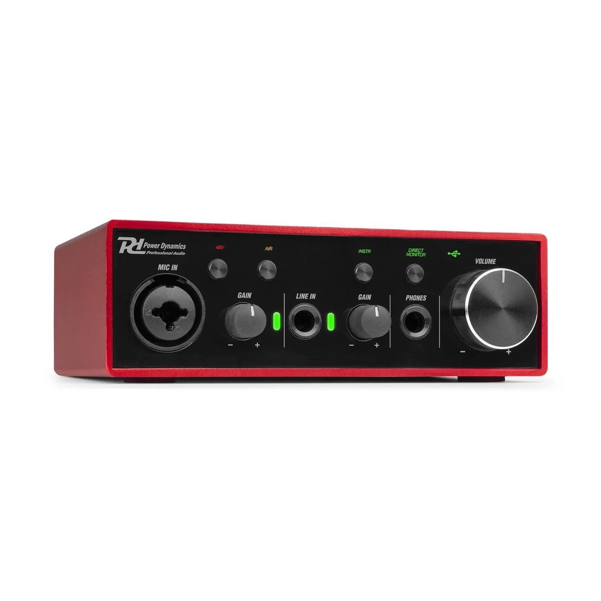 Power Dynamics PDX11 PDX Series USB Audio Interface - 24 bit 192 kHz