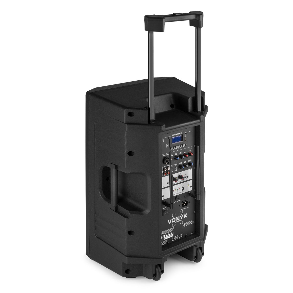 Vonyx VSA500-BP Draagbaar geluidssysteem 12" 800W Combi