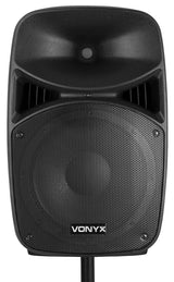 VONYX VPS152A 1000W Actieve Speakerset met Bluetooth, USB/SD en 15 inch Woofers