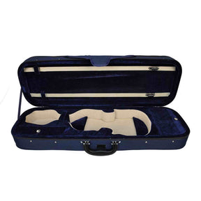 Leonardo VC-4144-BU Elementary Series vioolkoffer rechthoekig 4/4 blauw