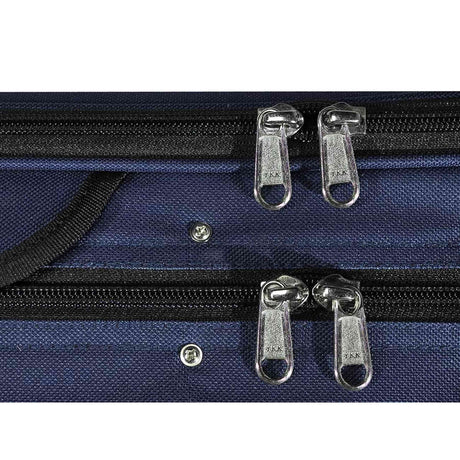Leonardo VC-4144-BU Elementary Series vioolkoffer rechthoekig 4/4 blauw