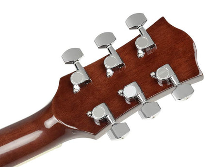 Richwood RD-12-SB Artist Series Dreadnought Akoestische Gitaarset Sunburst met Capo, Stemapparaat, Gigbag en Gitaarstandaard