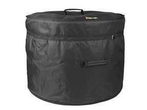 Boston DB-24-B Bassdrum gigbag 24", zwart cordura, 10 mm gevoerd