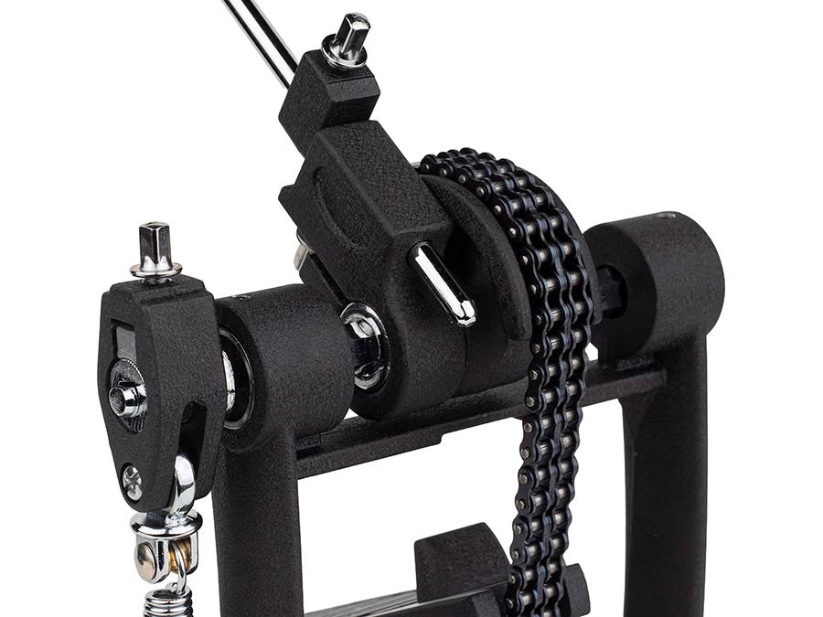 Hayman BDP-080 Bassdrumpedaal, dubbele ketting, professioneel model