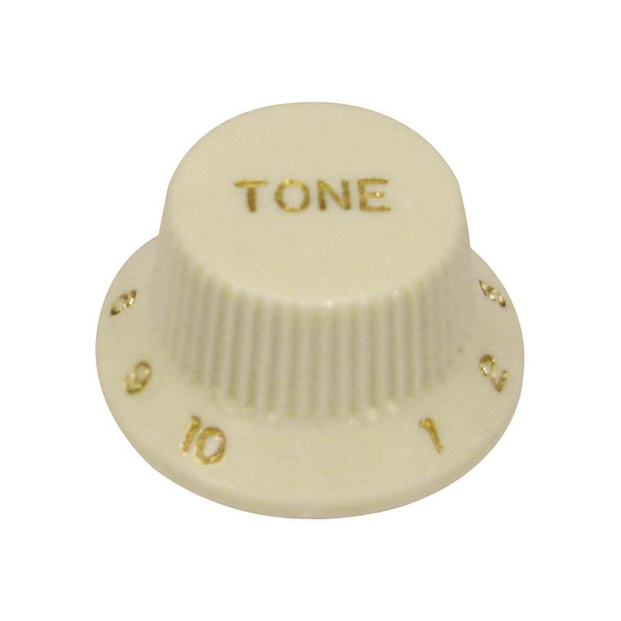 Boston KC-244-TG Bell Knob, Stallion voor Inch Type Pot Shaft, Mint Toon