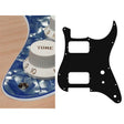 Boston ST-331-PV pickguard, Stallion, HH, 2 pot holes, toggle switch, 3 ply, pearl violet