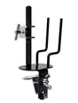 Hayman PA-55 Houder voor koebel en woodblock, ring bevestiging, met U-klem