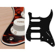 Boston ST-323-MO pickguard, Stallion, SSH, 3 pot holes, 3-5 switch, 3 ply, marble orange