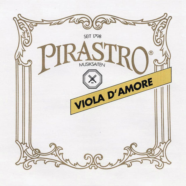 Pirastro P151220 viola d'amore string A-2 13 1/2 , gut