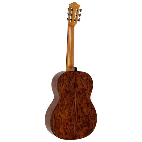 Salvador Cortez CS-25 – Klassieke gitaar met massief spruce bovenblad en mutenyé zij- en achterkant