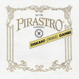Pirastro P254620 treble-gamba string D-6 20 1/4 , gut core, silver