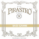 Pirastro P257530 bass tenor -gamba string G-5 26 , gut core, silver-plated