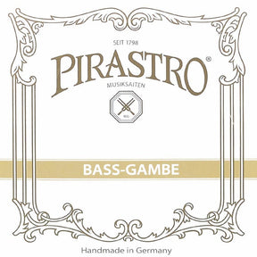 Pirastro P257620 bass tenor -gamba string D-6 29 , gut core, silver-plated