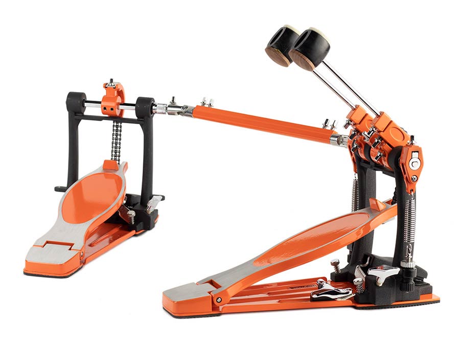 Hayman BDP-2000 Dubbel bassdrumpedaal, dubbele ketting, professioneel model