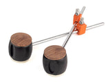 Hayman BDP-2000 Dubbel bassdrumpedaal, dubbele ketting, professioneel model