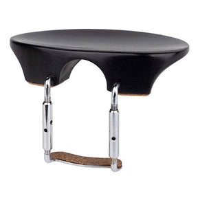 ELS CR-FL-E violin chinrest 'Flesh'-model, ebony