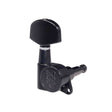 Wilkinson 191-BL Stemmechanieken voor gitaar, die cast, 6x links, zwart, low gearing 19:1