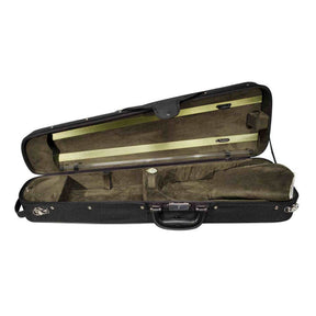 Leonardo VC-1444-BG Student Series vioolkoffer 4/4 shaped zwart
