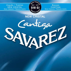 Savarez 510-CJ snaren set classic, New Cristal trebles, Cantiga basses, hard tension