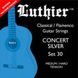Luthier L-30 snaren set classic Concert Silver, medium-hard tension