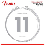 Fender F-3150M snaren set elektrisch, pure nickel roundwound, medium, 011-014-018-025-038-048