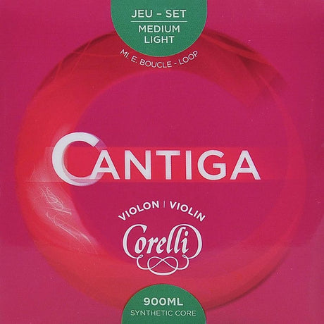 Corelli CO-900-ML violin string set 4/4, light, consists of CO-901-ML, CO-902-ML, CO-903-ML, CO-904-ML