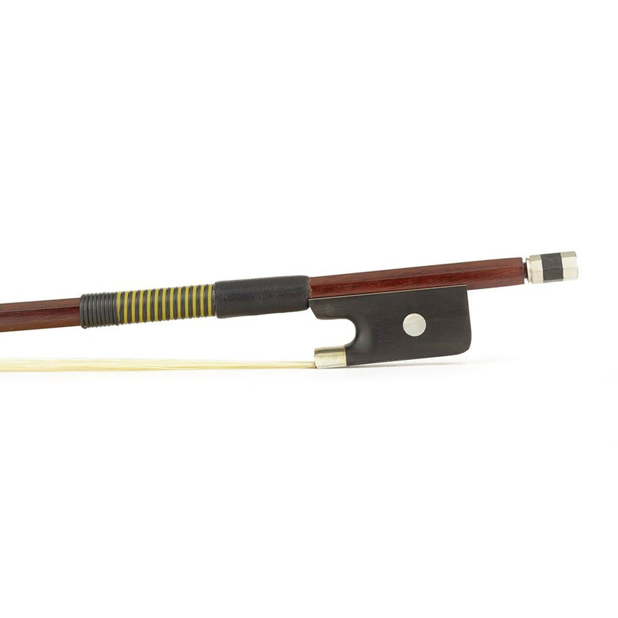 ELS BA-10/34 strijkstok altviool,3/4, brazielhout, achthoekige stok, ebben slof, enkel oog, balein imitatie