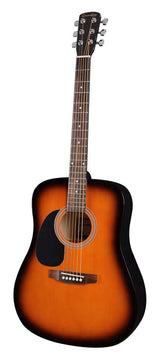 Nashville GSD-60L-SB Linkshandige Dreadnought Akoestische Gitaar Sunburst