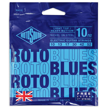 Rotosound RH10 Roto Snarenset Elektrische Gitaar 10-52 Light Top Heavy Bottom