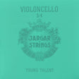 Jargar JCE-SET-34 cello string set 3/4, medium, flexi-metal