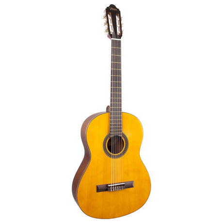 Valencia VC204H klassieke gitaar 4/4 hybride hals, sitka sparren top, nato zij- & achterblad, satin finish antiek