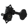 Wilkinson WJ-28N/BK Stemmechanieken voor gitaar, open geared, 3x links + 3x rechts, zwart, ratio 1:19