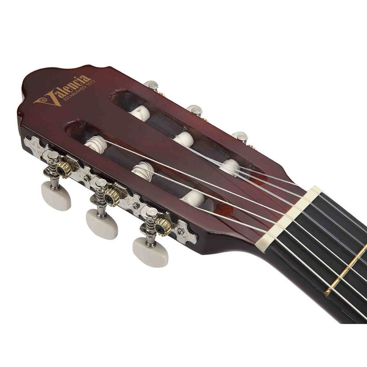 Valencia VC104K klassieke gitaar pakket: 4/4 gitaar met gigbag en clip tuner