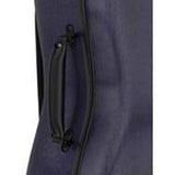 Leonardo CC-644-BU Student Series cellokoffer 4/4 PVC sandwich 4,5 kg geborsteld blauw