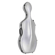 Leonardo CC-644-SL Student Series cellokoffer 4/4 PVC sandwich 4,5 kg geborsteld zilver