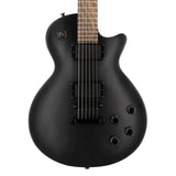 SX EE3S-SBK elektrische gitaar – LP Studio stijl, 2 humbuckers, lindenhout, mat zwart