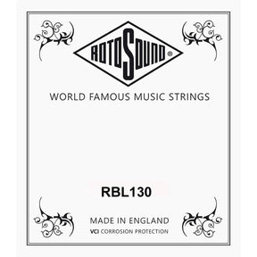Rotosound RBL130 .130 snaar for elektrisch bass, nickel plated steel wound