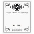 Rotosound RLL030 .030 snaar for elektrisch bass, stainless steel halfround