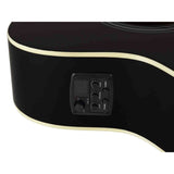 Richwood RA-12-CEBK Artist Series Akoestische Gitaar auditorium cutaway met actieve EQ zwart