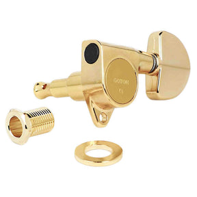 Gotoh GTH13337 SG301 stemmechanieken met 20 knoppen, 3L3R, goud