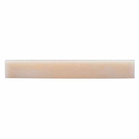 Boston BBS-8U Brugzadel van ongebleekt been voor folkgitaar 80x11x3,2 mm