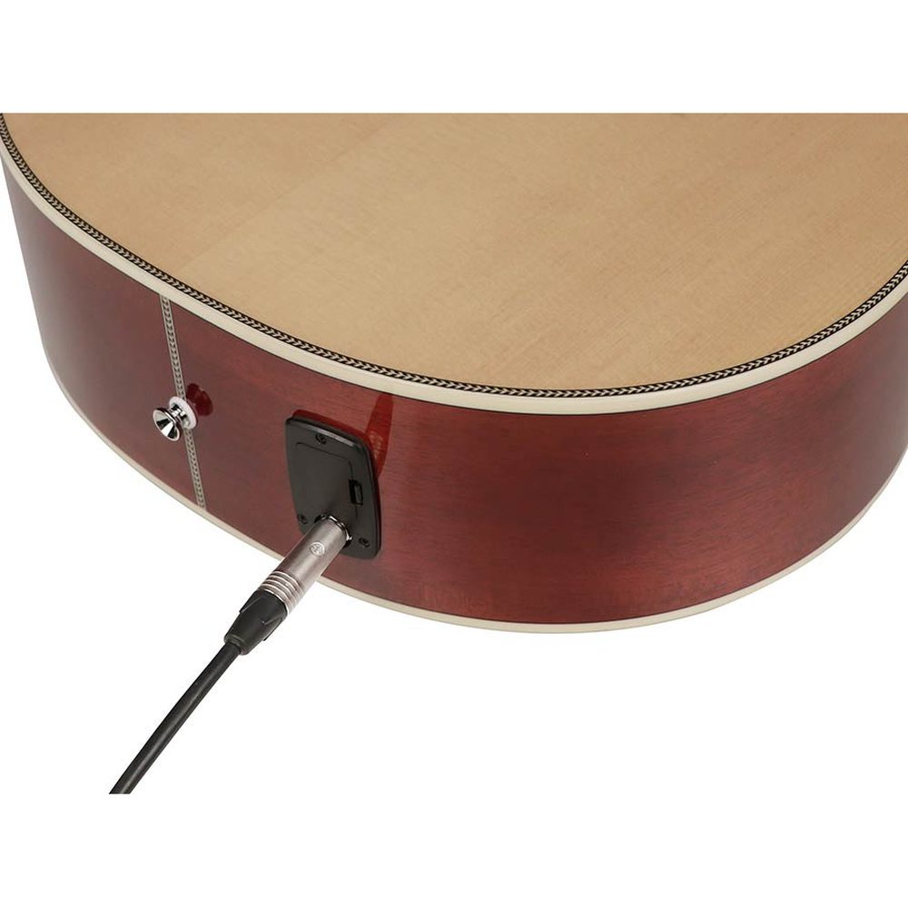 Sire Guitars A4DSNT akoestische dreadnought, massieve roasted top en achterblad, SIB electronica, naturel